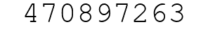 Number 470897263.
