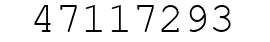Number 47117293.