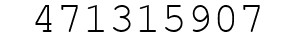 Number 471315907.