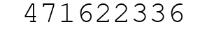 Number 471622336.