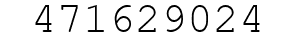 Number 471629024.