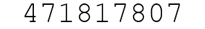 Number 471817807.