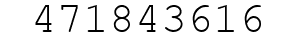 Number 471843616.