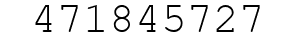 Number 471845727.