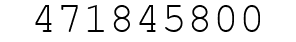 Number 471845800.