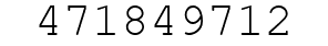 Number 471849712.