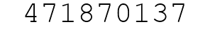 Number 471870137.