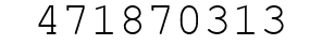 Number 471870313.