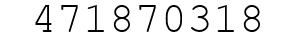 Number 471870318.