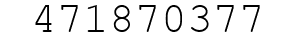 Number 471870377.