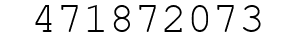 Number 471872073.