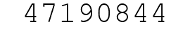 Number 47190844.