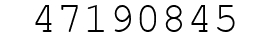 Number 47190845.