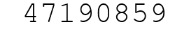 Number 47190859.