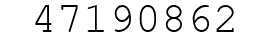 Number 47190862.