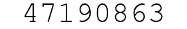 Number 47190863.