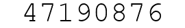 Number 47190876.