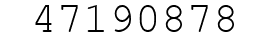 Number 47190878.