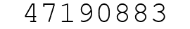 Number 47190883.