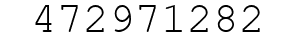 Number 472971282.
