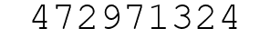 Number 472971324.
