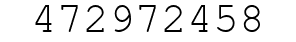 Number 472972458.