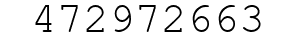 Number 472972663.