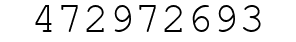Number 472972693.