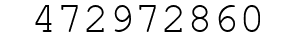 Number 472972860.