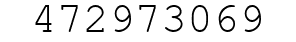 Number 472973069.
