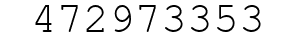 Number 472973353.