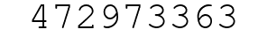 Number 472973363.