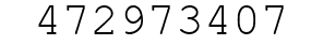 Number 472973407.
