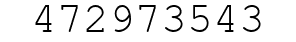 Number 472973543.