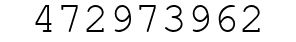 Number 472973962.