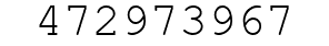 Number 472973967.