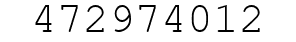 Number 472974012.