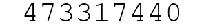 Number 473317440.