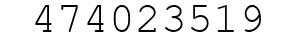 Number 474023519.