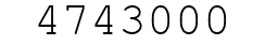 Number 4743000.