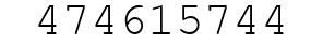 Number 474615744.