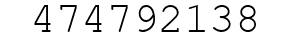 Number 474792138.