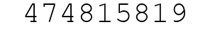 Number 474815819.