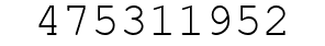 Number 475311952.