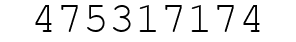 Number 475317174.