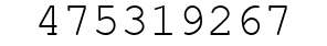 Number 475319267.