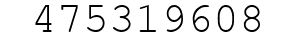 Number 475319608.