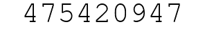 Number 475420947.