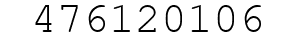 Number 476120106.