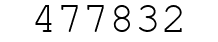 Number 477832.